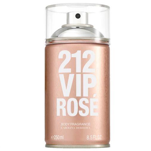 212 Vip Black Carolina Herrera 250 Ml Body Spray Masculino
