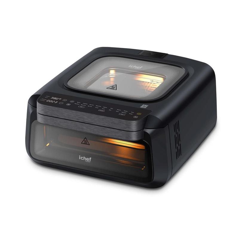 3 em 1 - Master Kitchen ichef Airfryer, forno e pizza