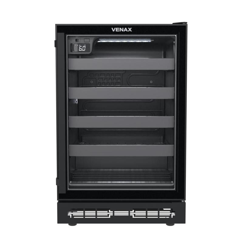 Adega de Vinhos de Embutir Venax 24 Garrafas Preto