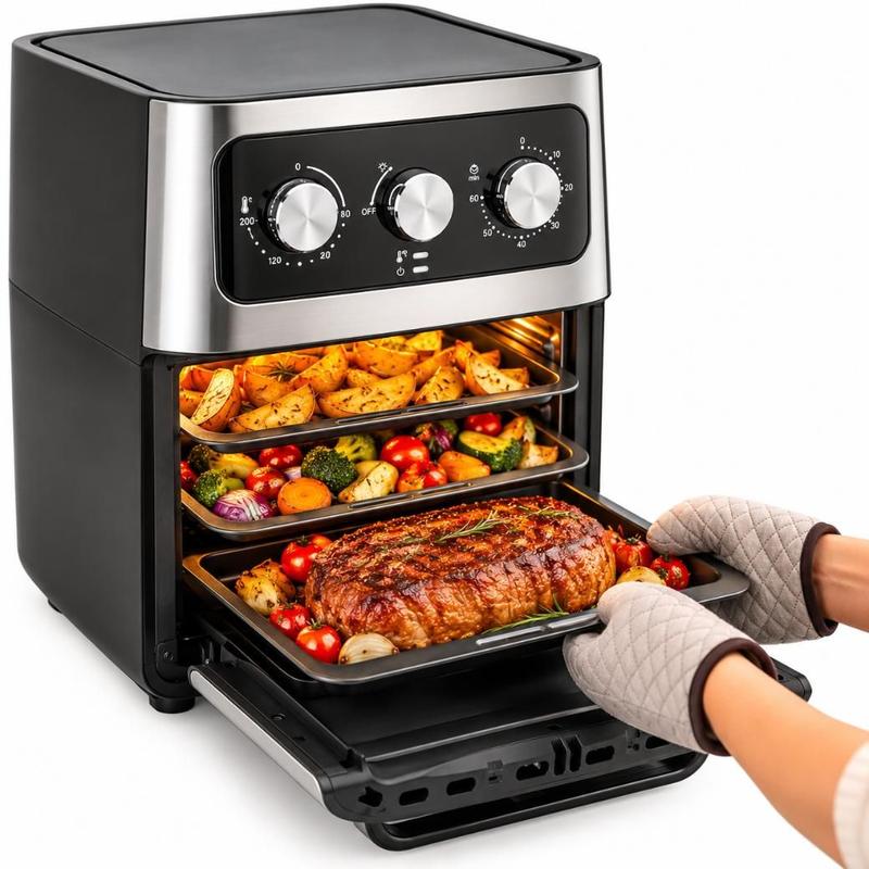Air Fryer Forno 12 Litros Digital 2000W Sem Óleo Fritadeira Moderna Unitermi Escolha