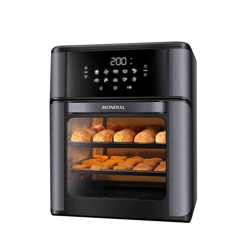 Air Fryer Forno Mondial AFON-12L-BG 12L 127V Preto