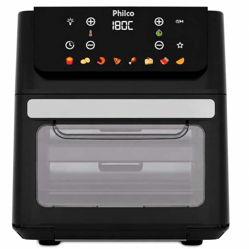 Air Fryer Philco 11 Litros PAF11B, Preta - 110 Volts