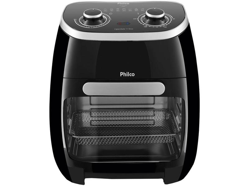 Air Fryer Philco 2 em 1 Air Fry e Forno Oven PFR2000P Preto 11L