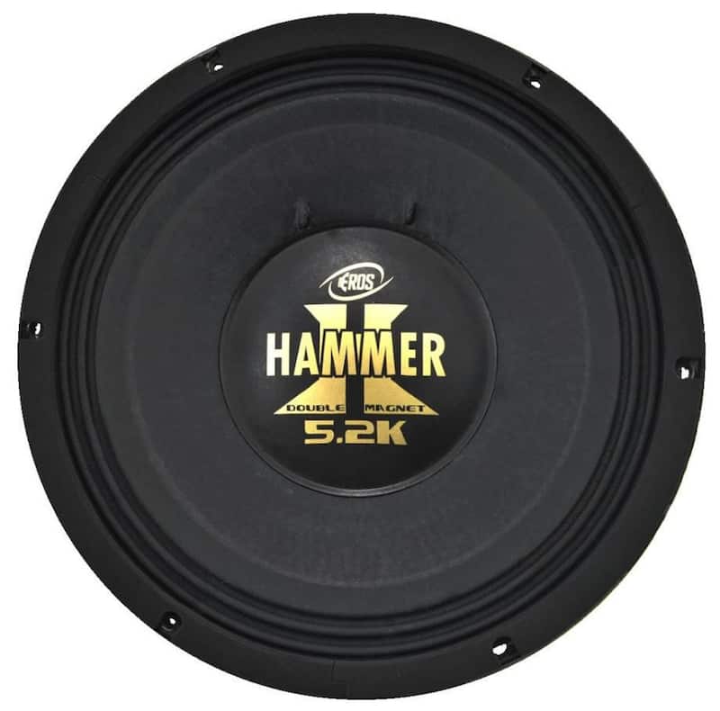 Alto Falante Woofer Eros 12" E12 Hammer 5.2K 2600W Rms 4 Ohms