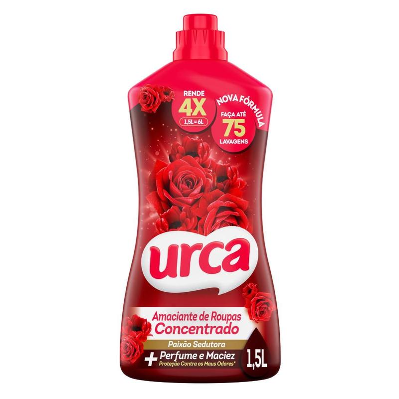 Amaciante Concentrado Urca Paixão Sedutora 1,5l