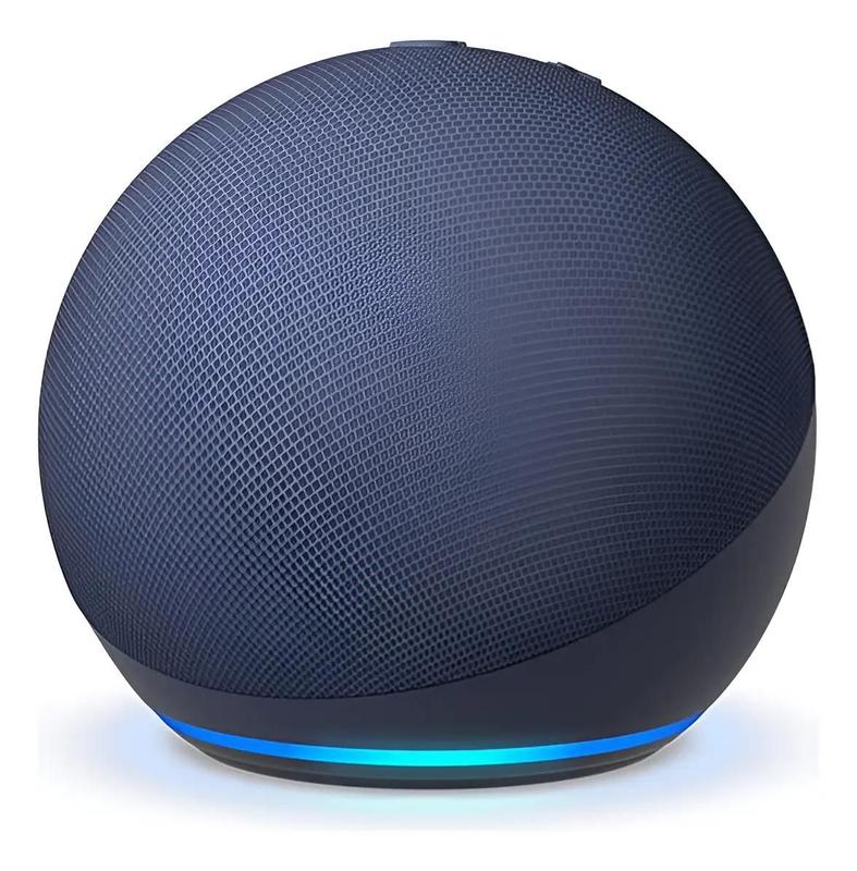 Amazon Echo Dot 5ª Geração com Alexa, AltoFalante Inteligente com Som Aprimorado, Controle de Casa Inteligente Bluetooth e WiFi
