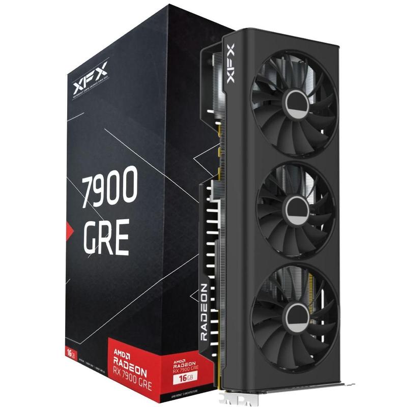 Amd Radeon RX 7900 Gre 16GB GDDR6 256bits - XFX - Rx-79gmercb9