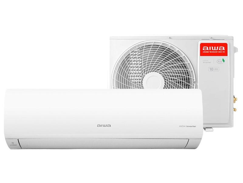 Ar Condicionado Aiwa Split Inverter 18.000 BTUs Frio Wi-fi AWS-AC-18F 220V
