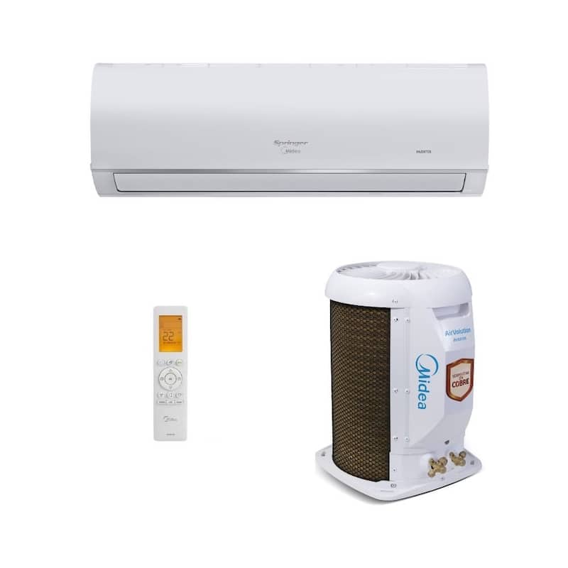 Ar Condicionado Split H Midea Air Volution Connect Barril Inverter 18000 BTUs Frio R32 220V