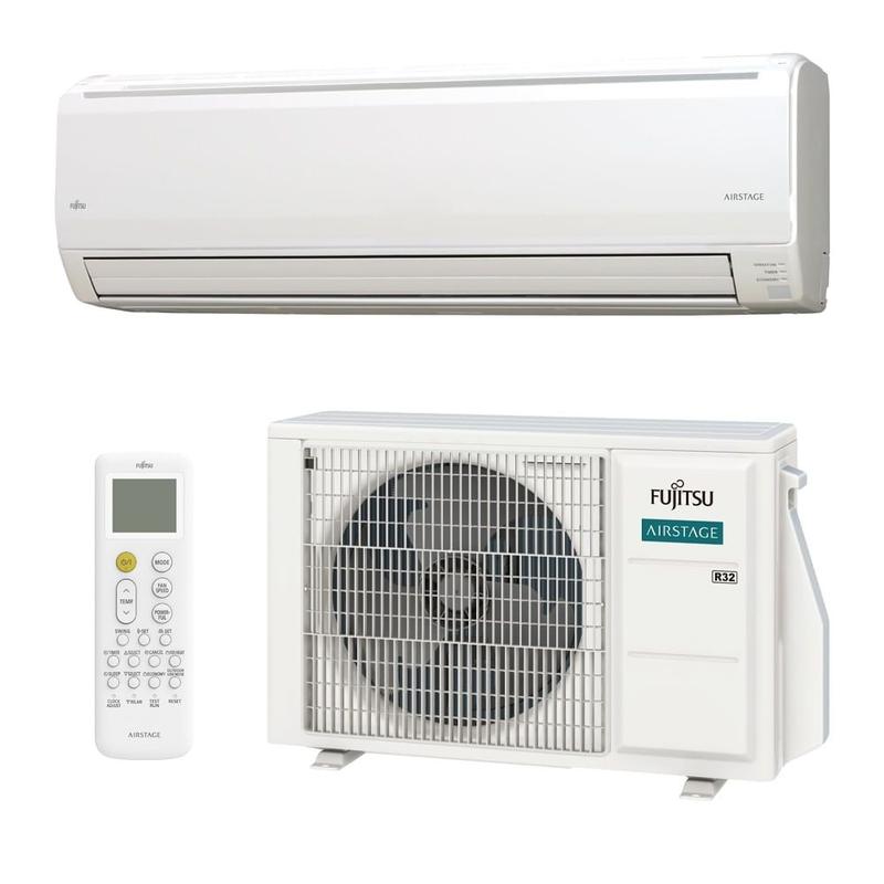 Ar-condicionado Split Inverter 18000 Btus Fujitsu Airstage com Sensor High Wall Só Frio Asbg18cmba/aobg18cmca 220v