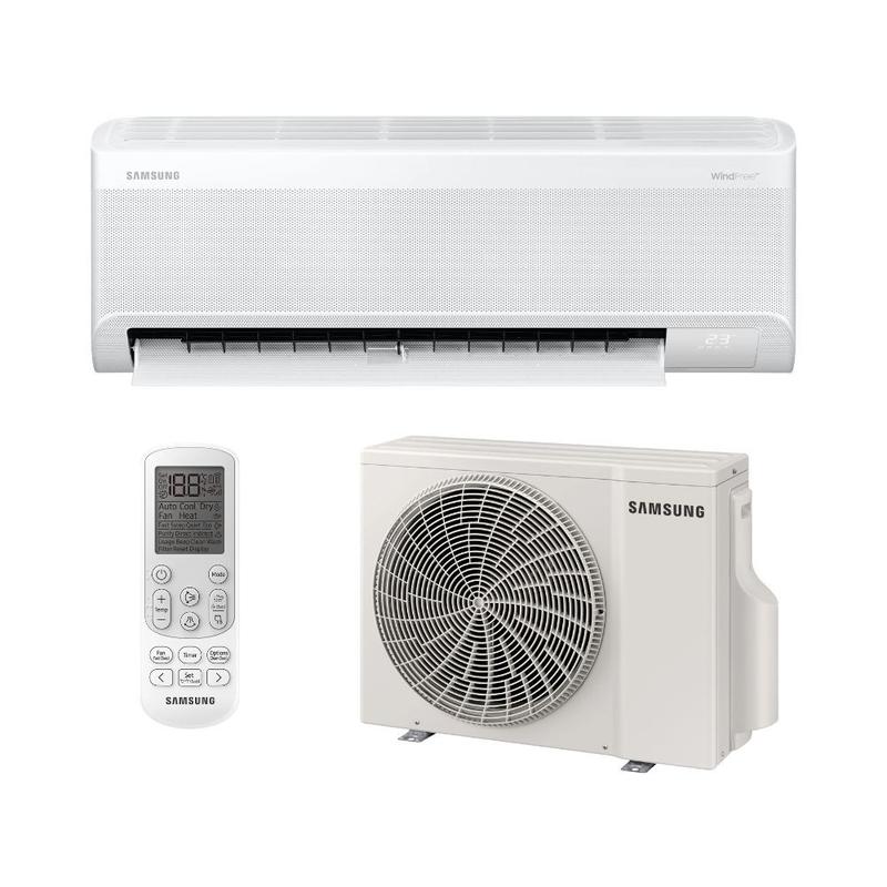 Ar Condicionado Split Hi Wall - Inverter R-32 - Windfree AI Pro - Samsung - 12.000 BTUs - Quente-Frio - 220V Monofásico