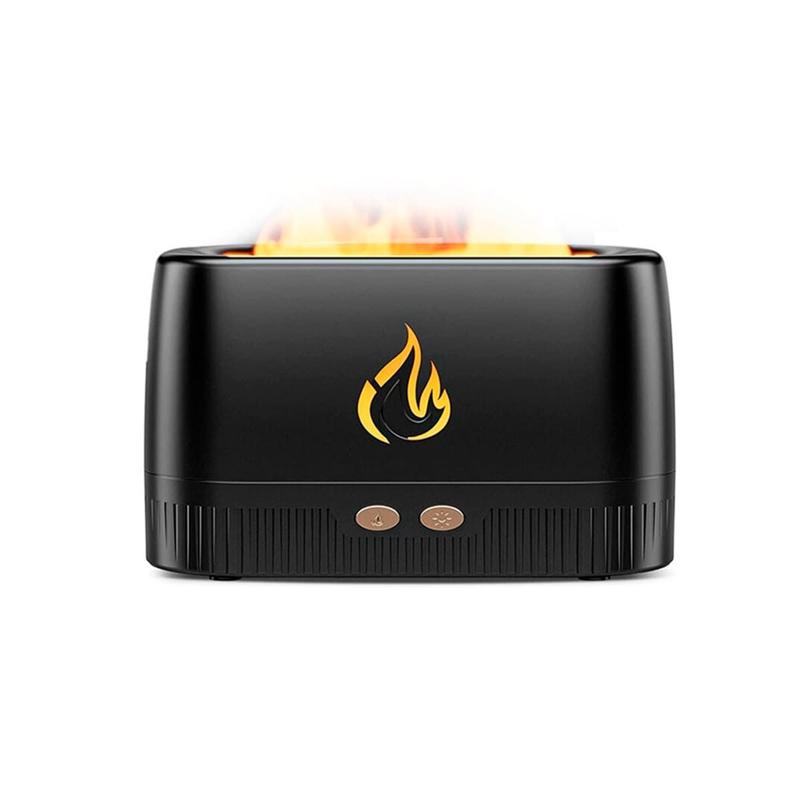 Aromatizador Umidificador Fogo Efeito Chamas Usb Led Tipo USB