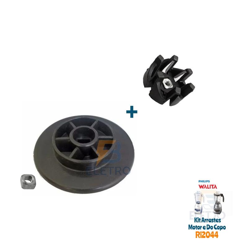 Arraste do Copo e Motor para Liquidificador Philips Walita RI2044