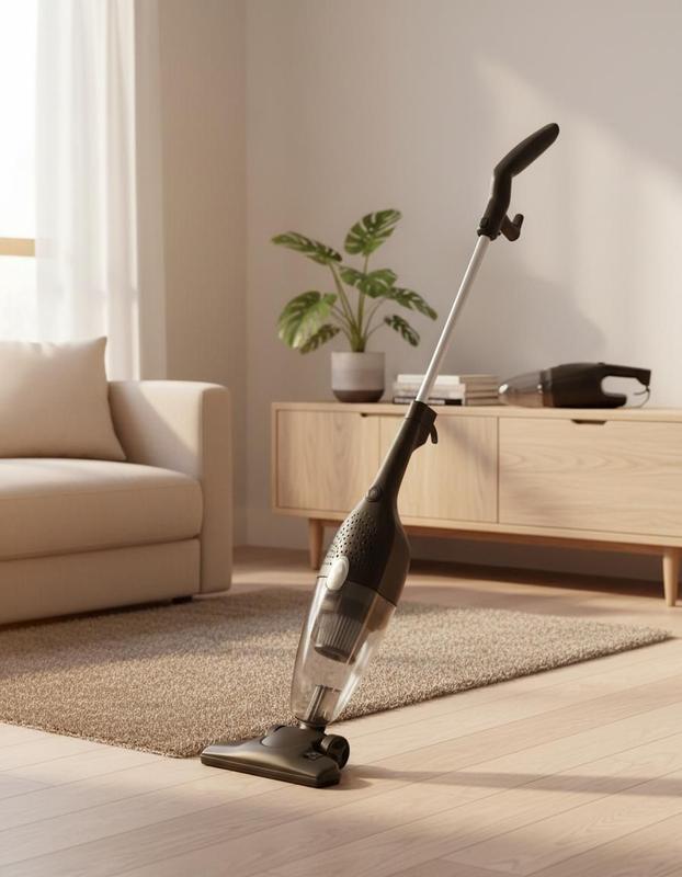 Aspirador De Pó Elétrico 2 Em 1 Com Fio 110V Portátil Vertical Cabo de 4 Metros