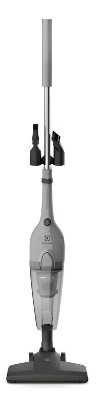 Aspirador de Pó Vertical com fio portátil de mão 2 em 1 potente 1500W cabo 4.7m com capacidade 950 ml filtro HEPA STK16 Cinza STK 127v