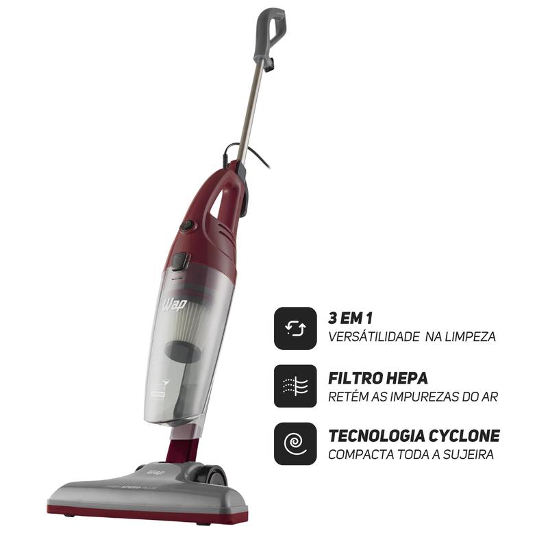 Aspirador de Pó Vertical WAP High Speed Plus 1350W 110V