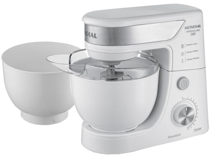 Batedeira Planetária Mondial Premium BP-01P-W