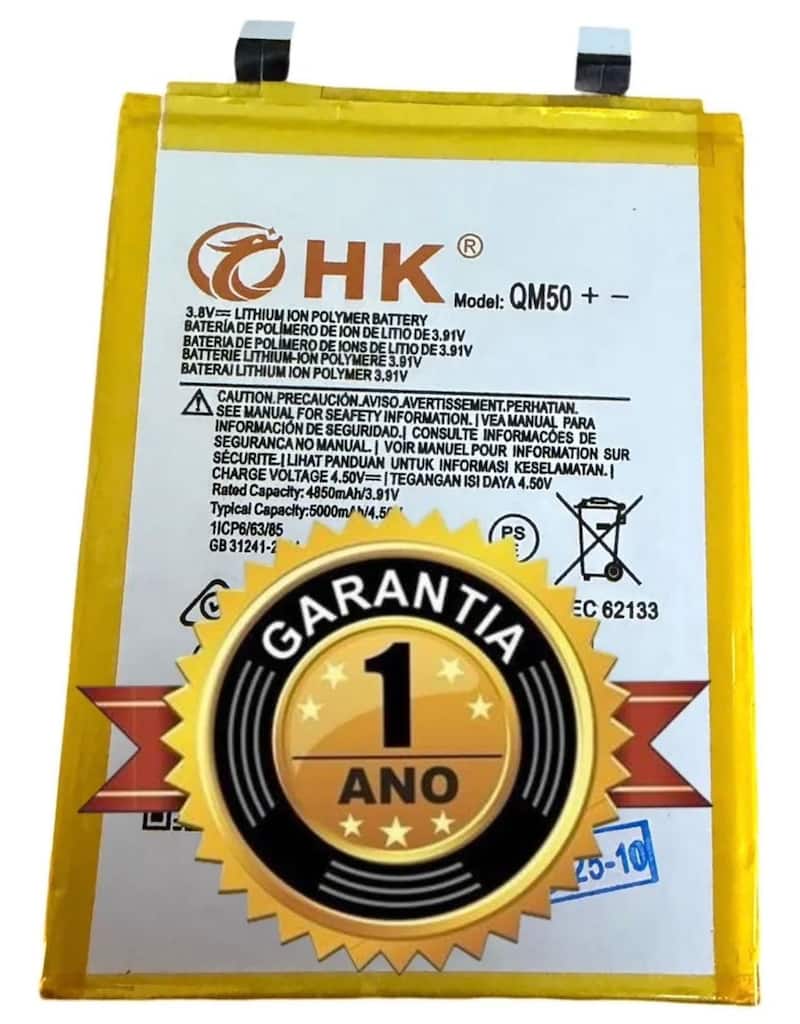 Bateria Compatível Moto Edge 40 Neo Qm50 Garantia 1 Ano