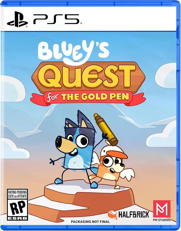 Blueys Quest for The Gold Pen PS5 Midia Fisica
