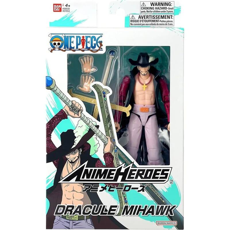 Boneco One Piece Anime Heroes - Dracule Mihawk