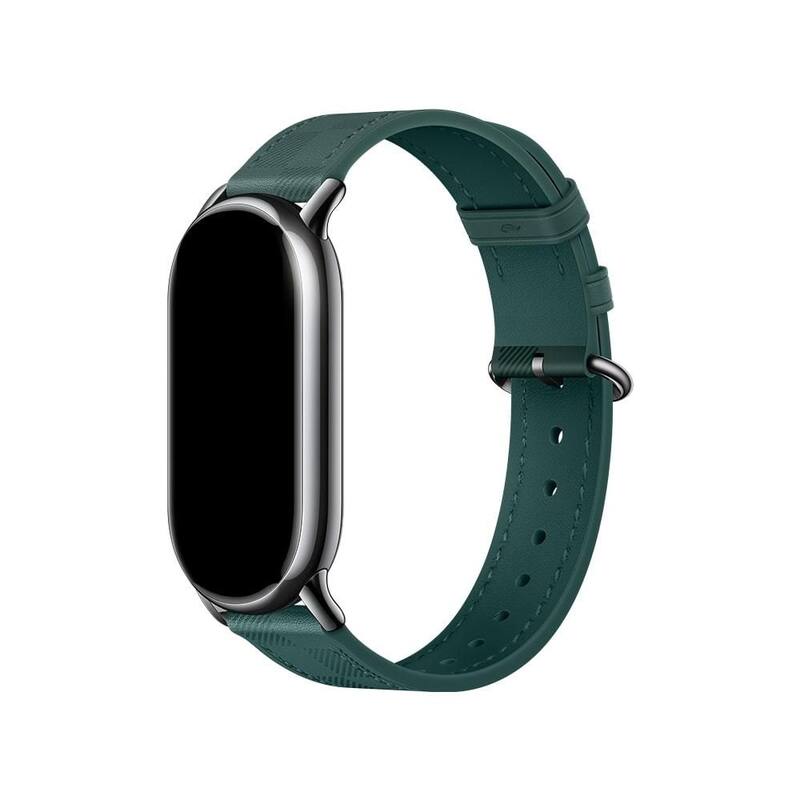 Bracelete de material sintético para xiaomi smart band 8/9/10, verde
