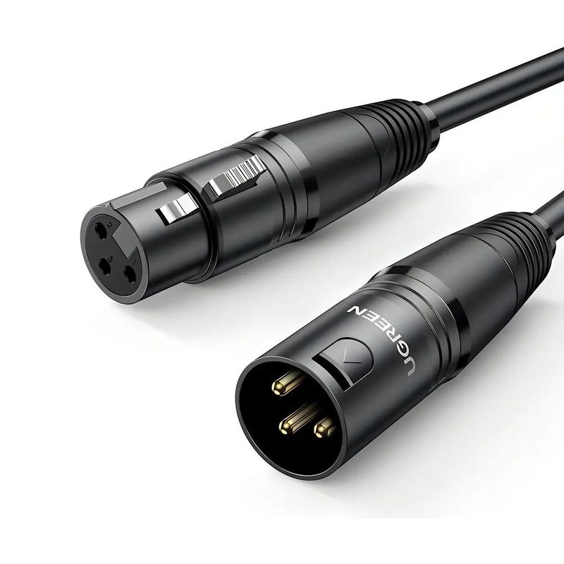 Cabo Para Microfone 1 Metro Preto Ugreen