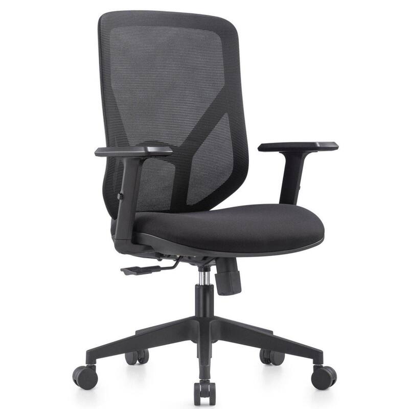 Cadeira Escritório Diretor NR17 Tela Mesh Alpha Preto