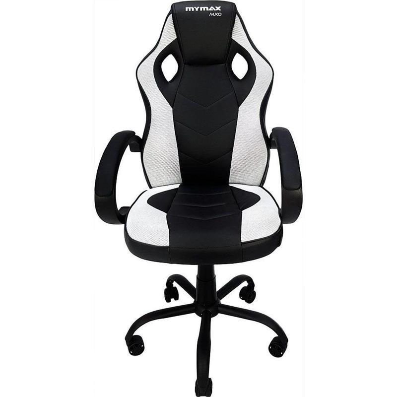 Cadeira Gamer MX0 Giratoria Preto/Azul