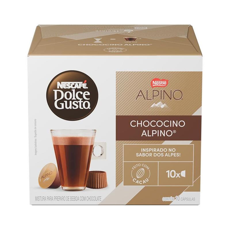 Café em Cápsula Nescafé Alpino Tradicional 10 Unidades 178g Dolce Gusto