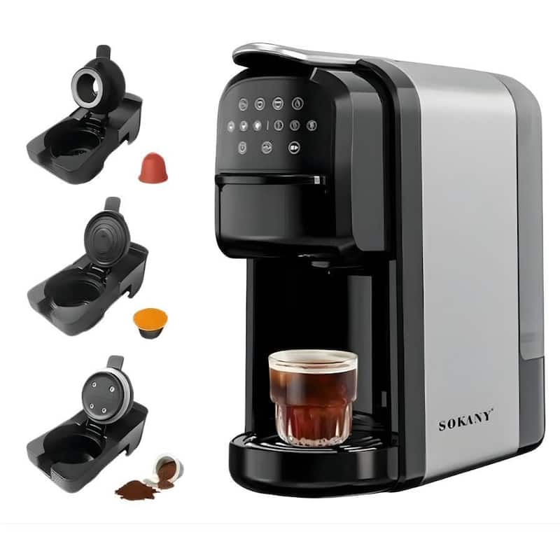 Cafeteira Elétrica Automática 3 em 1 com Multicápsulas 220V