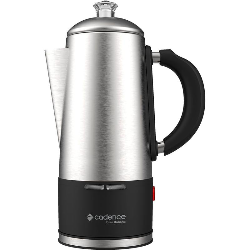 Cafeteira Eletrica Cadence Italiana 1,5 L Inox 127V - CAF120