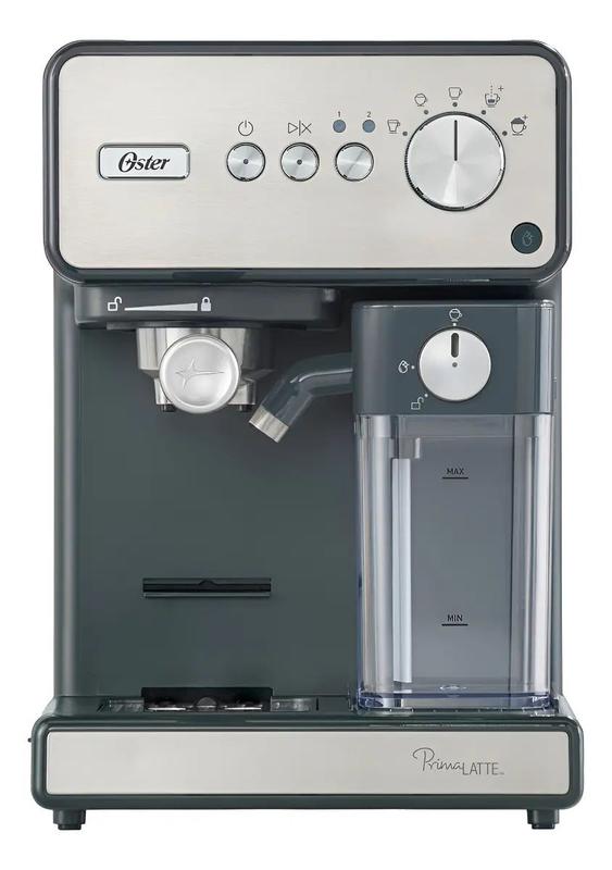 Cafeteira Oster PrimaLatte BVSTEM6604W-054 220V Prateado