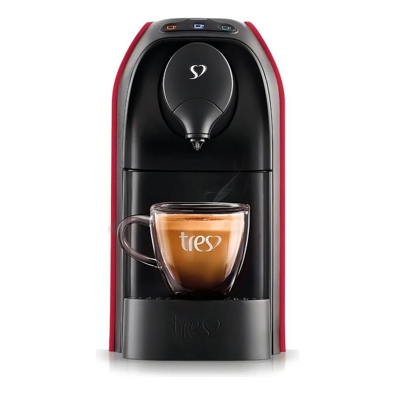 Cafeteira Tres Corações Passione 220V Vermelho-brilhante