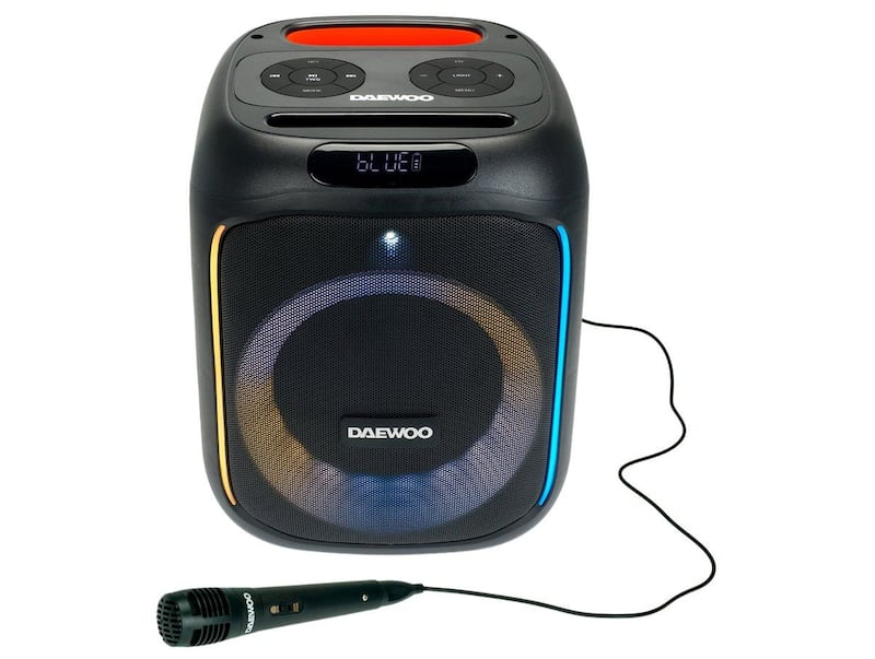 Caixa de Som Daewoo Powerbox 400 DW621 Bluetooth Amplificada Portátil 90W