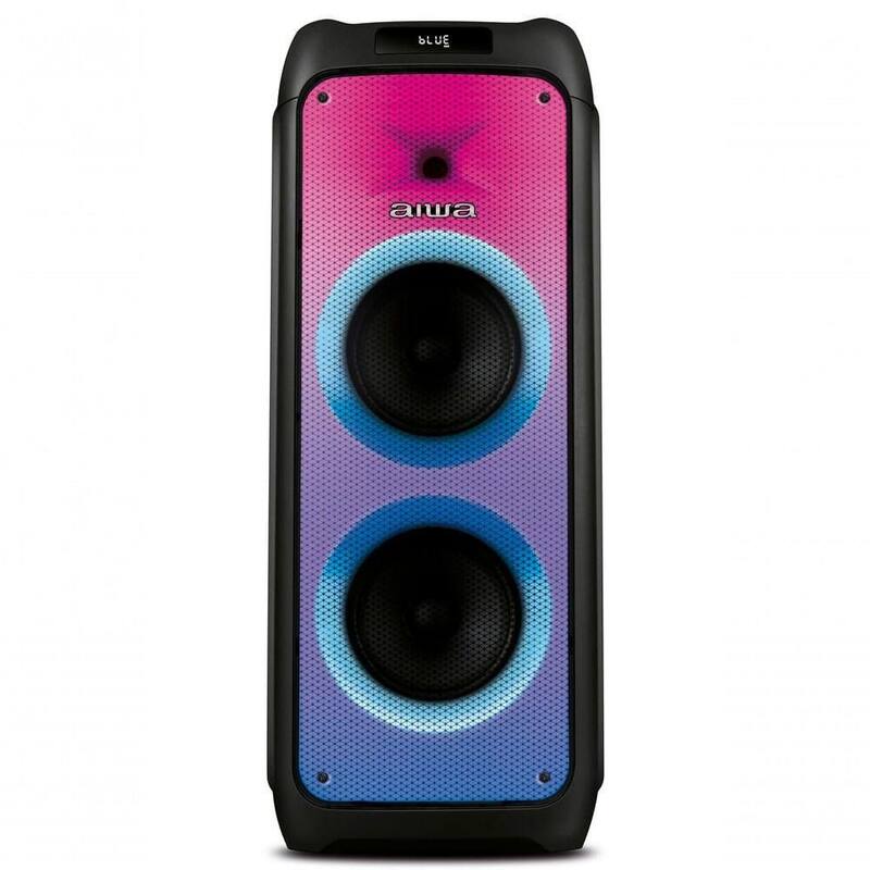 Caixa de Som Partybox Aiwa AWS-PB-06 300W 2 Vias Bluetooth 5.3 USB TWS Preto
