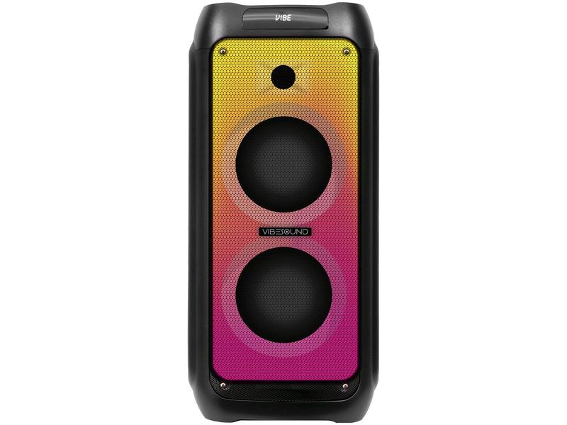 Caixa Som Torre 1800W Rms Portátil Bluetooth Amplificada Fm Usb Bivolt Vibe Sound Vs005 - V7 Fire