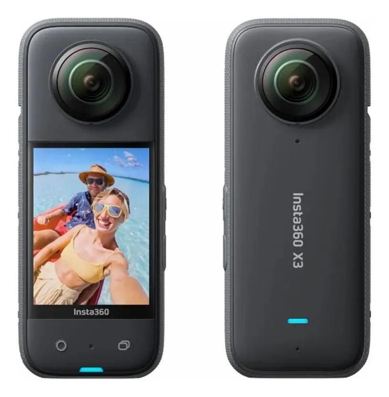 Camera de ação insta 360 x3 5.7k 72mp