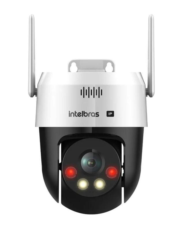 Câmera De Segurança Intelbras Vipw 1300 Mini Sd Ip Poe 3mp Com Áudio Bidirecional