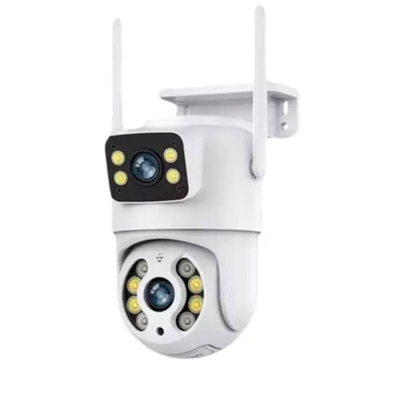 Câmera de Segurança IP Externa Wifi 6MP Visão Noturna Dual-Lens