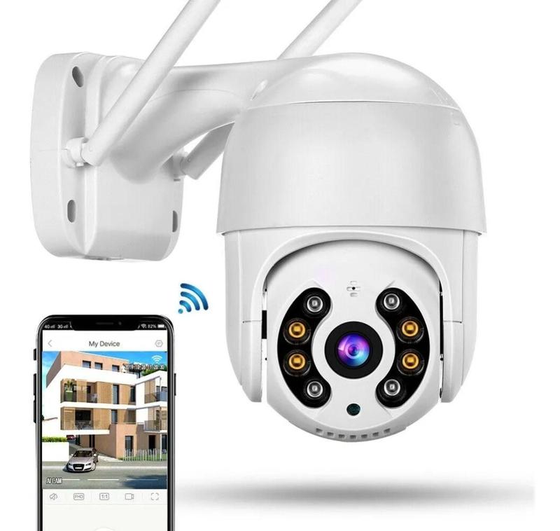 Camera De Segurança Smart Ip Icsee Mini Dome Full Hd Externa a prova d'agua