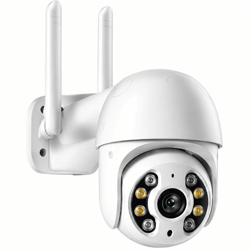 Câmera De Segurança Wifi Externa Icsee Monitoramento Celular Branco