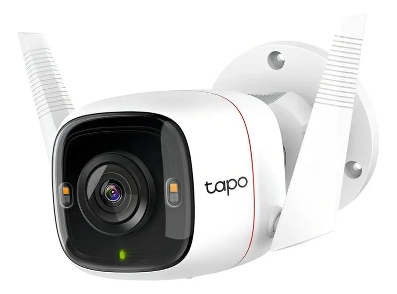 Câmera de Segurança WiFi TPLink Tapo C320WS 2K QHD 3MP Visão Noturna Colorida IP66 Externa com Áudio