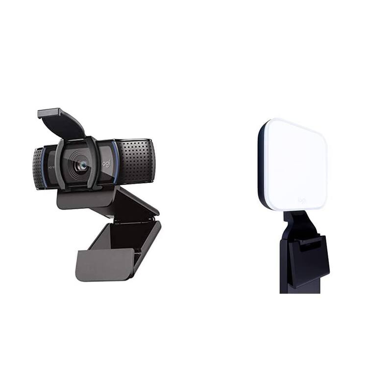 Câmera de vídeo Logitech C920e HD 1080p Webcam com luz LED
