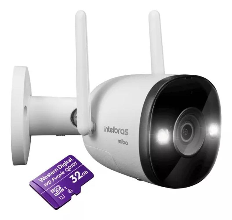 Câmera De Video Wi-fi Full Hd Im5+ Full Color + Cartão 32gb