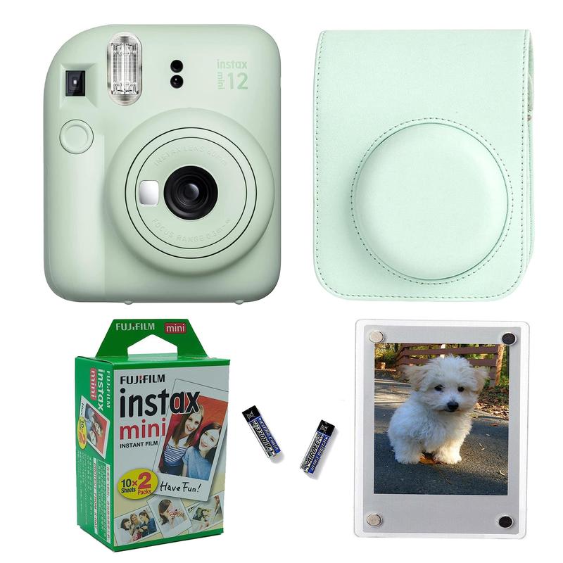 Câmera Instax Mini 12 Fujifilm com Estojo e 20 Filmes