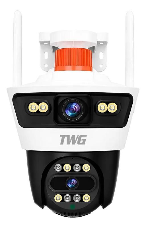 Camera speed dome wifi 2mp 2 lentes fixa/movel tw 9555 twg
