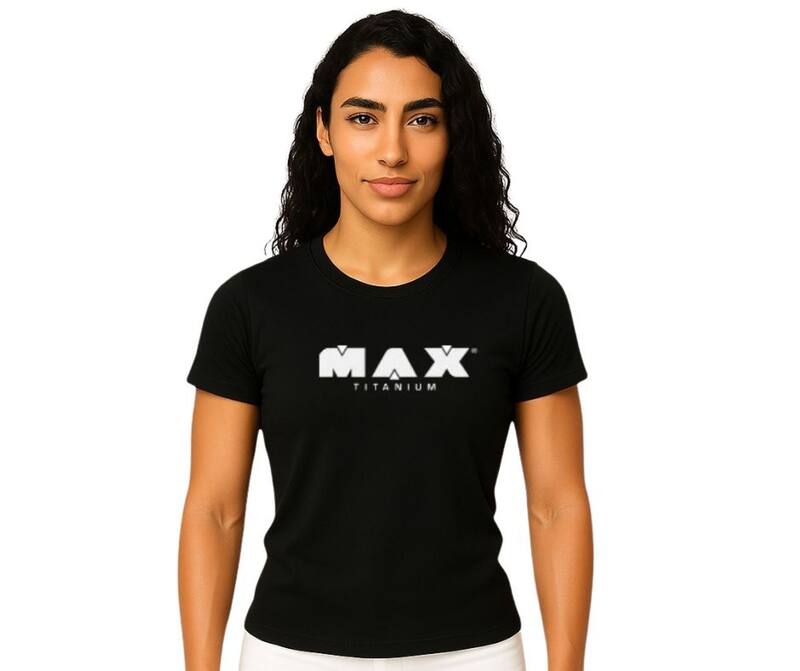 Camiseta Baby Look Dry Fit Max Titanium