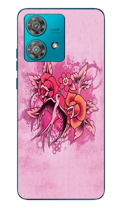Capa Adesivo Skin007 Verso Para Motorola Edge 40 Neo