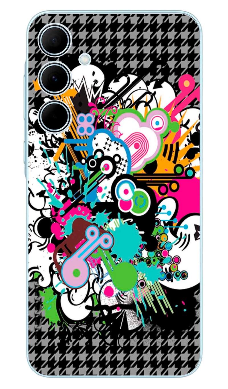 Capa Adesivo Skin022 Verso Para Samsung Galaxy A35 5G