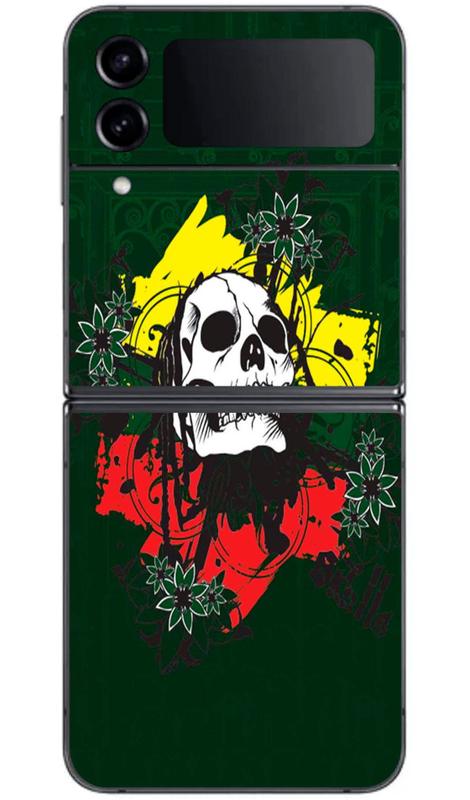 Capa Adesivo Skin024 Verso Para Samsung Galaxy Z Flip4